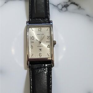 Cherokee Black and Silver Men's Watch